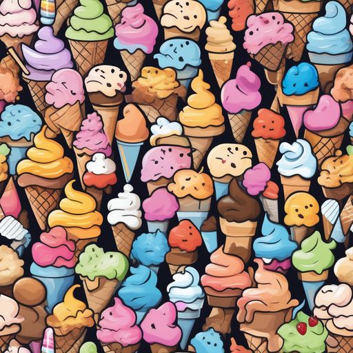 The Sundae Parade pattern