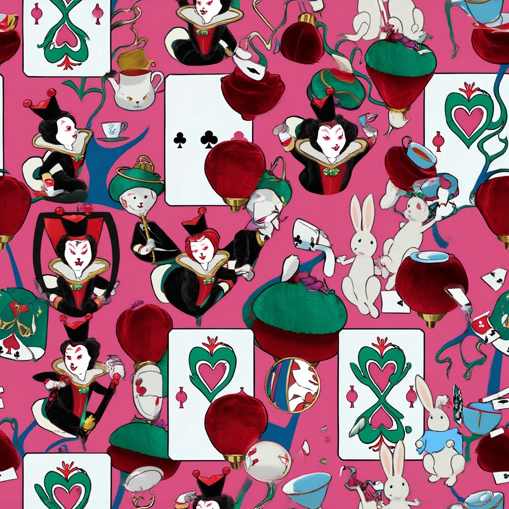 The Wonderland Shuffle pattern
