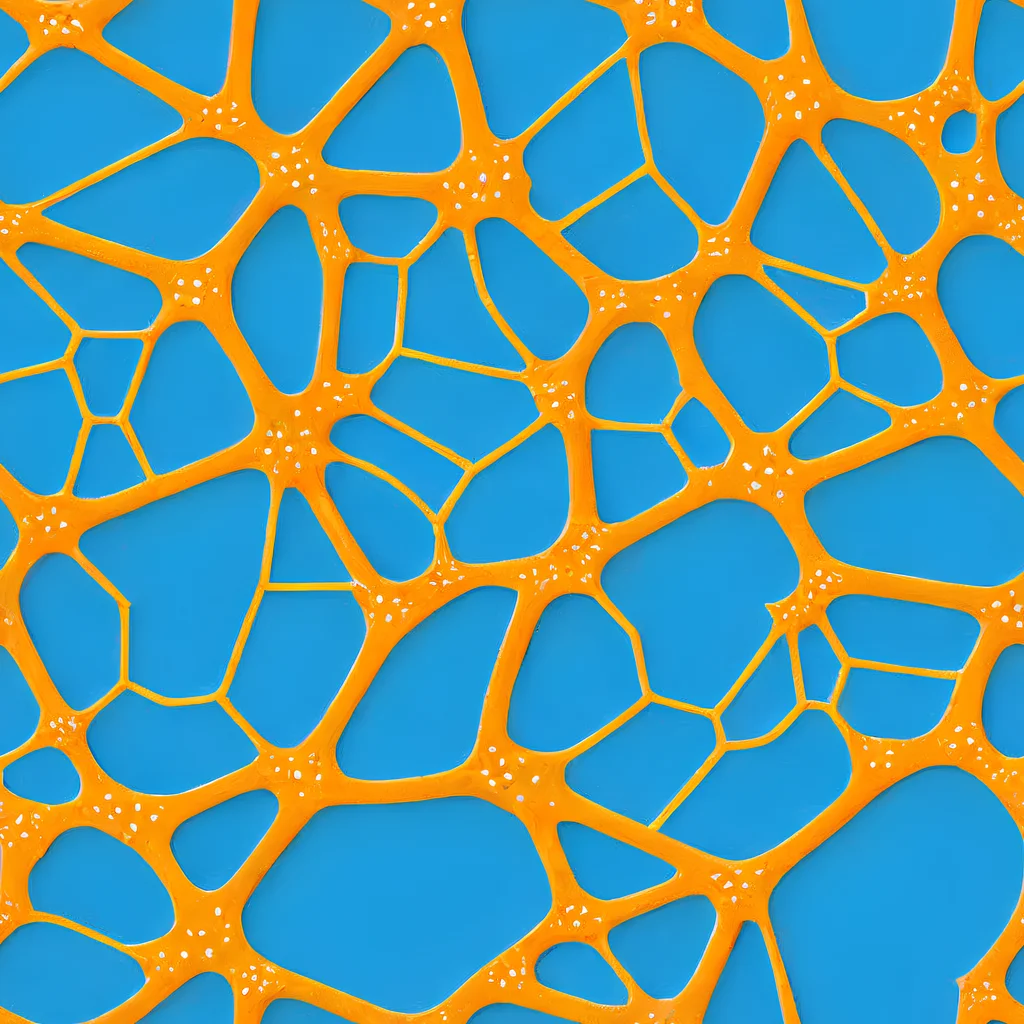 The Citrus Cellscape pattern