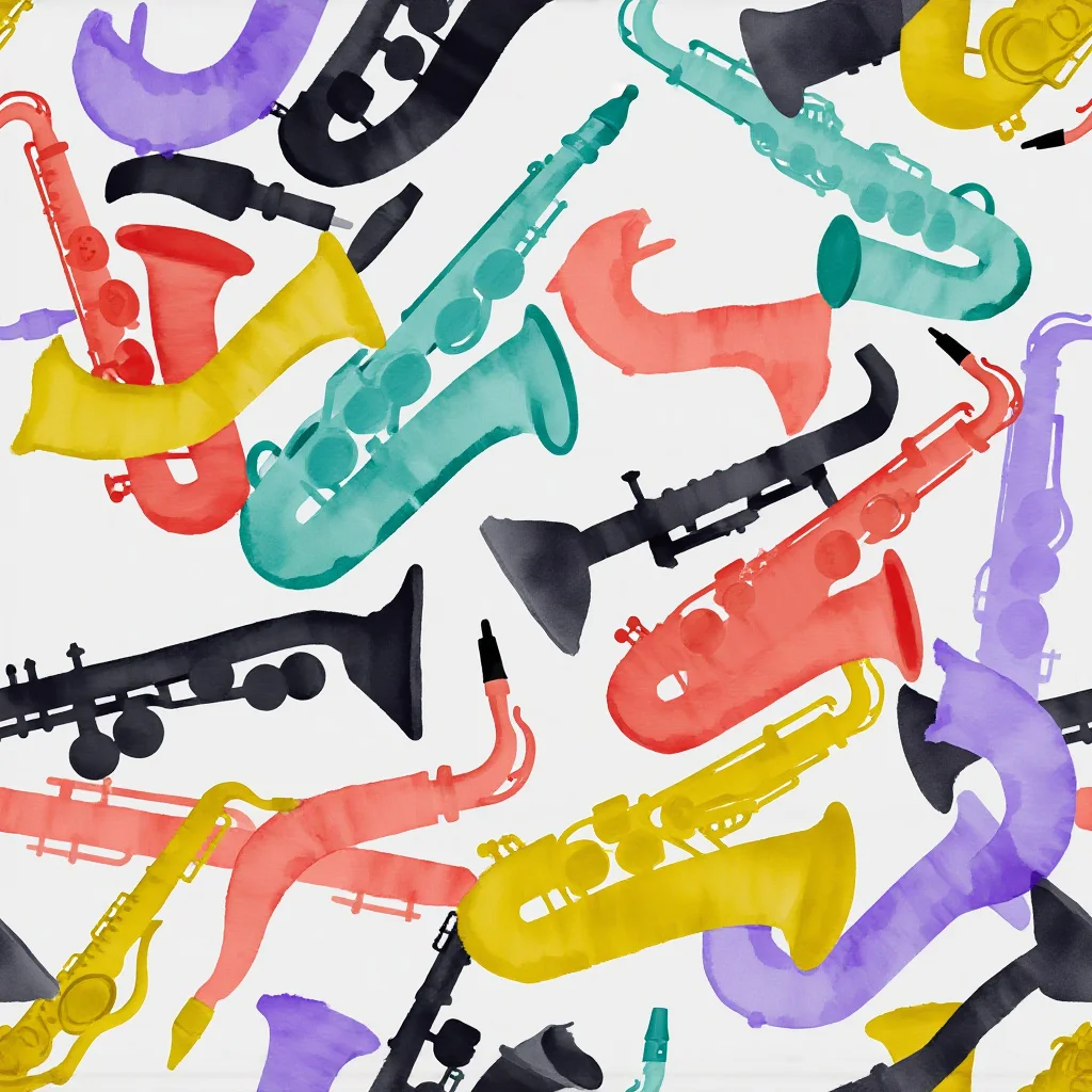 The Watercolor Swing pattern