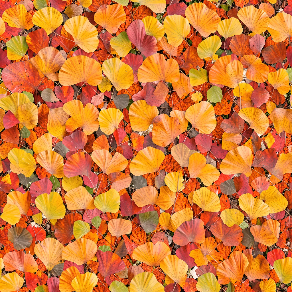 The Ember Ginkgo pattern