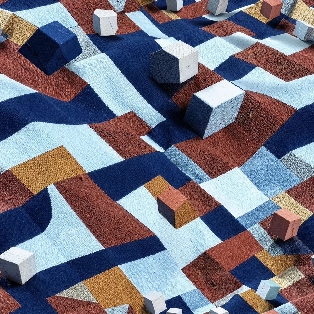 The Cobalt Cubism pattern