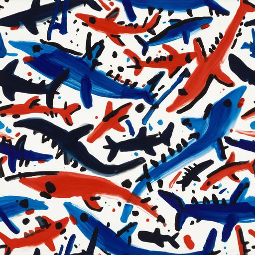 The Bluewater Brushstroke pattern