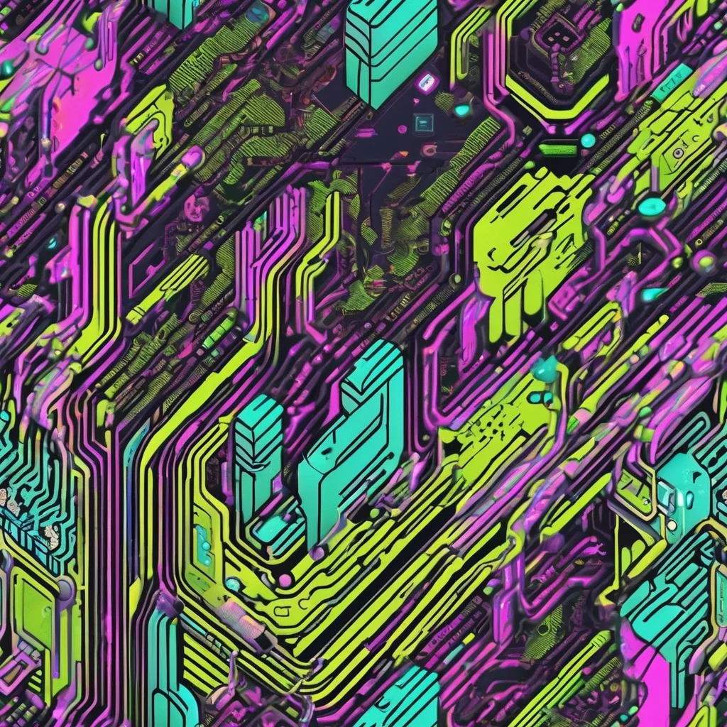 The Chromatic Motherboard pattern
