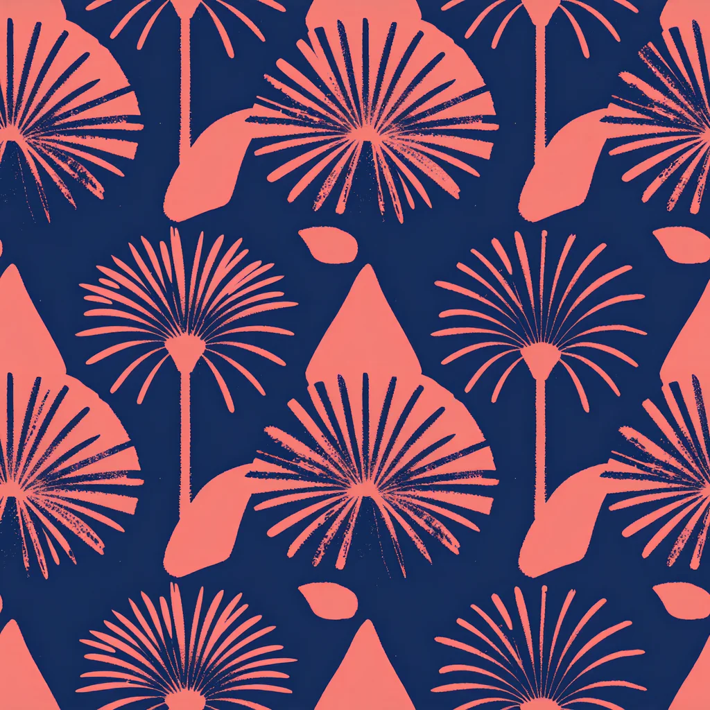 The Salmon Starburst pattern