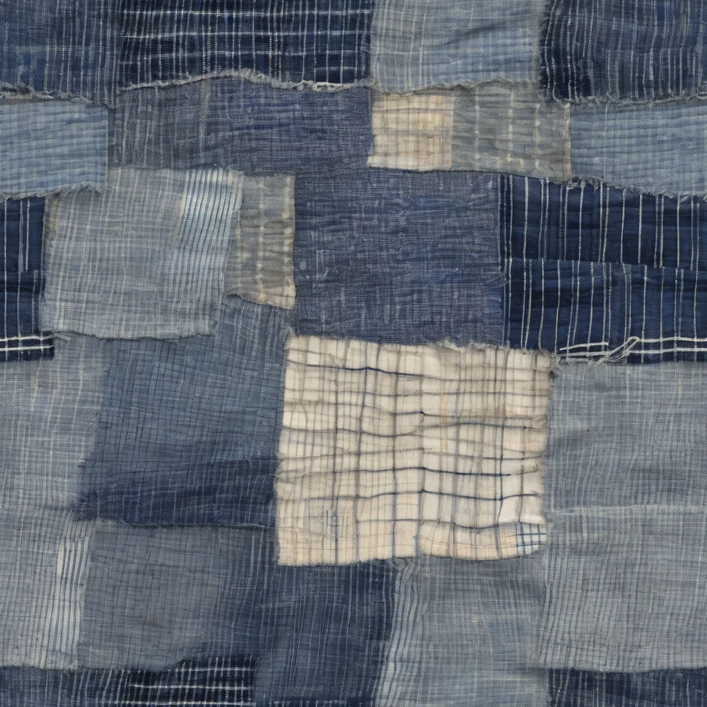 The Blue Wabi-sabi pattern