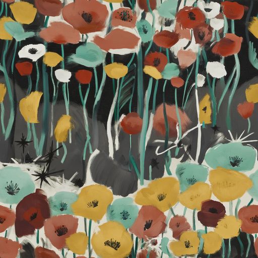 The Midnight Poppies pattern