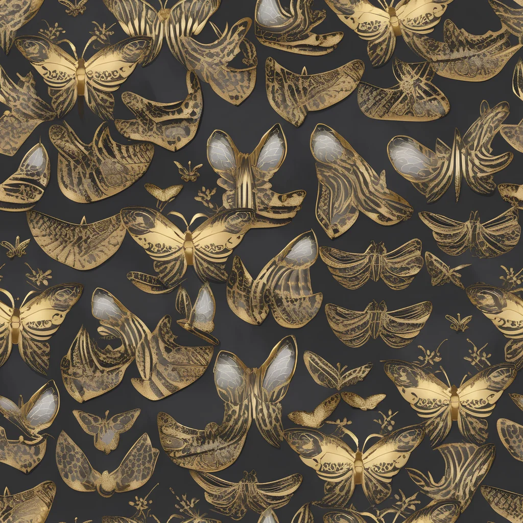 The Gilded Moth pattern