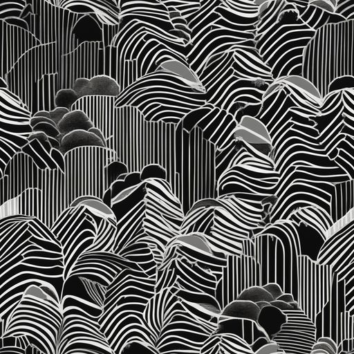 The Zebra Leaf pattern