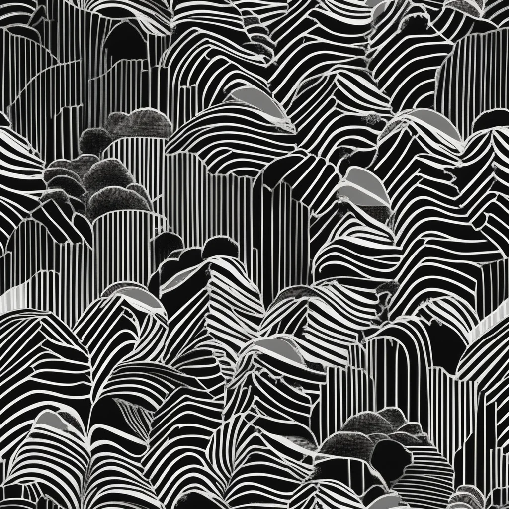 The Zebra Leaf pattern