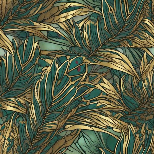 The Verdigris Canopy pattern