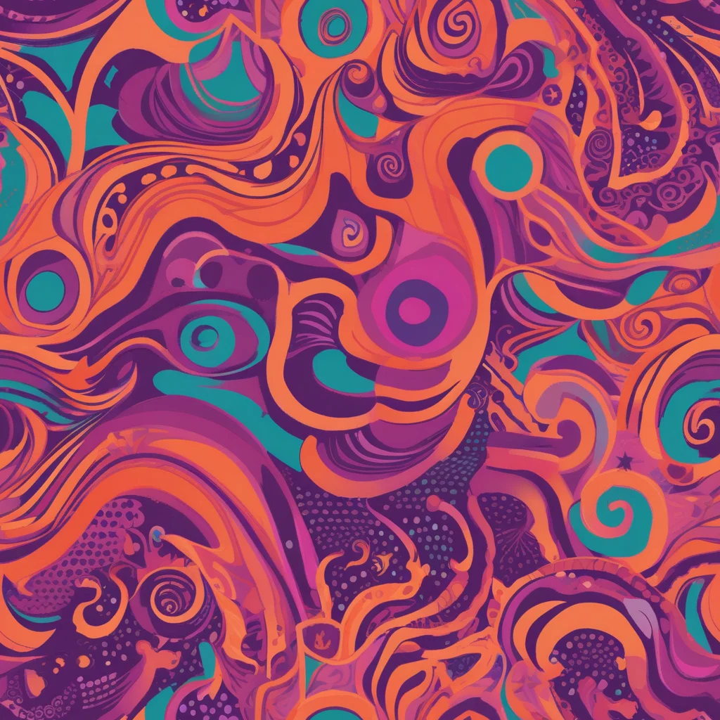 The Psychedelic Paisley pattern