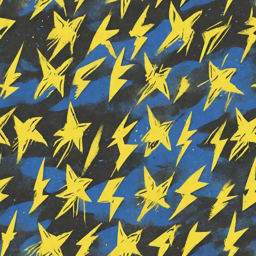 The Electric Wildflower pattern