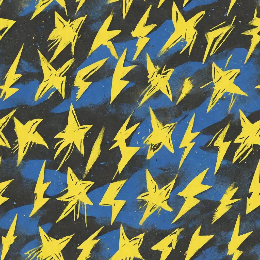 The Electric Wildflower pattern