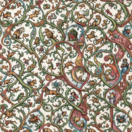 The Verdant Bestiary pattern