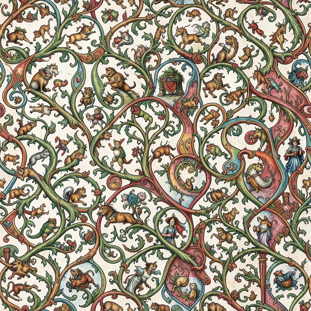 The Verdant Bestiary pattern