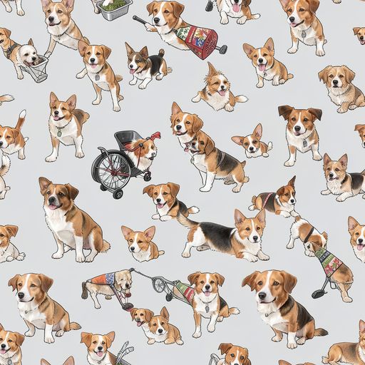 The Good Dog Parade pattern