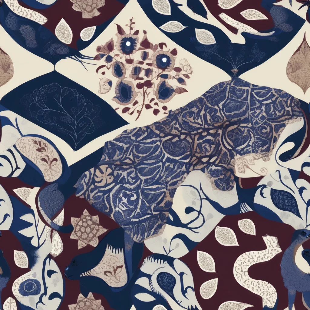 The Brocade Aviary pattern
