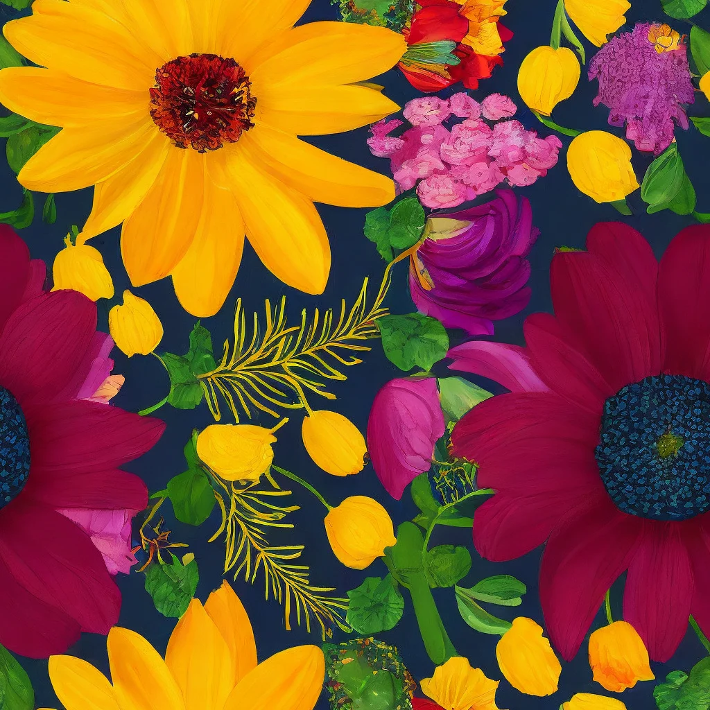 The Solar Bouquet pattern