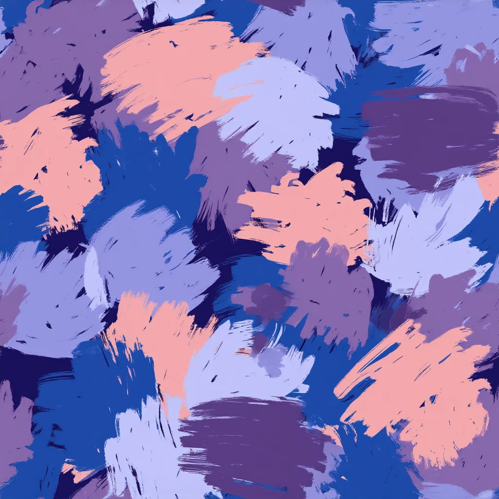 The Indigo Brushfire pattern