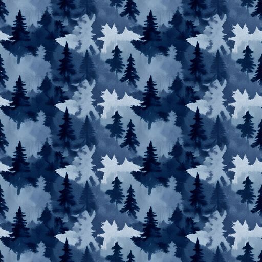 The Frosted Evergreen pattern