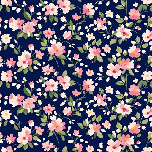 The Midnight Blossom pattern
