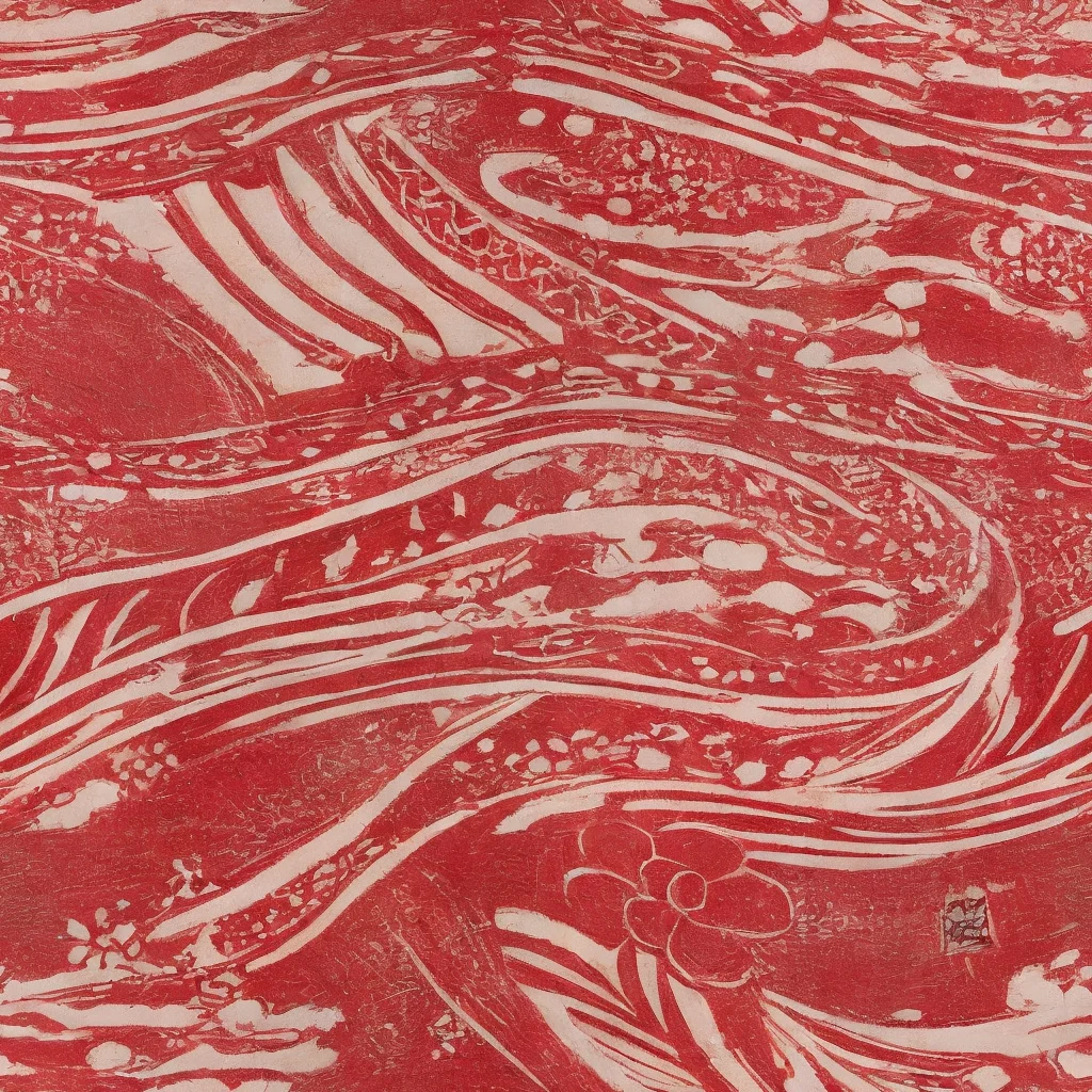 The Marbled Bloom pattern