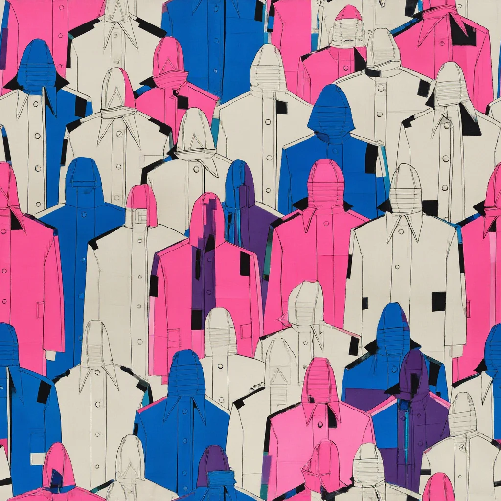 The Neon Trench Choir pattern