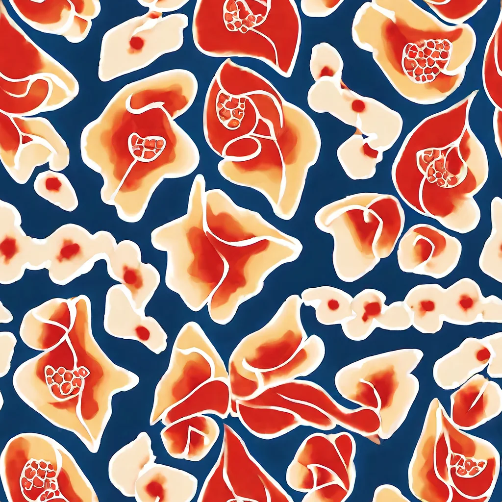 The Navy Bloom pattern