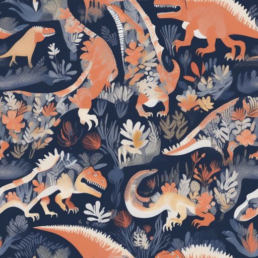 The Fossil Garden pattern