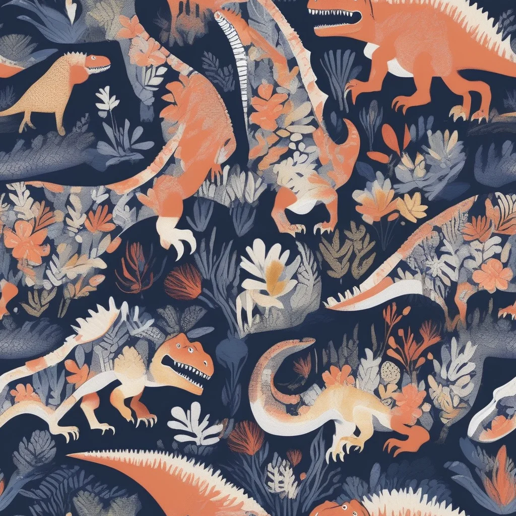 The Fossil Garden pattern