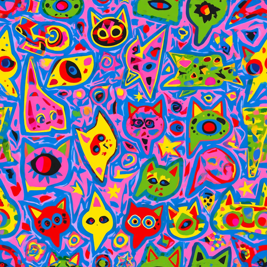The Electric Whiskers pattern