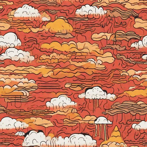 The Ember Cloudscape pattern