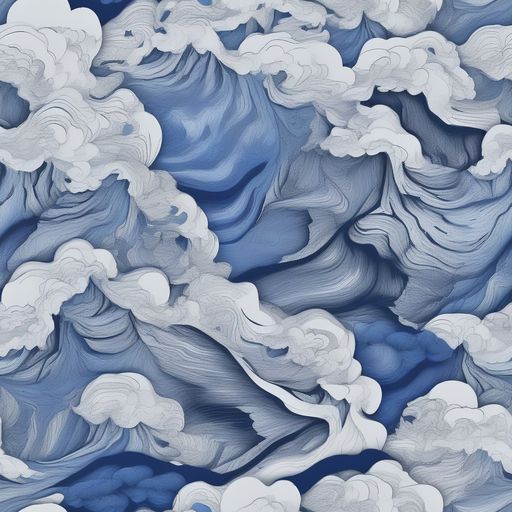 The Blue Hour Tide pattern