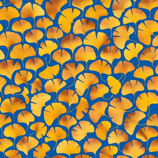 The Blue Ginkgo pattern
