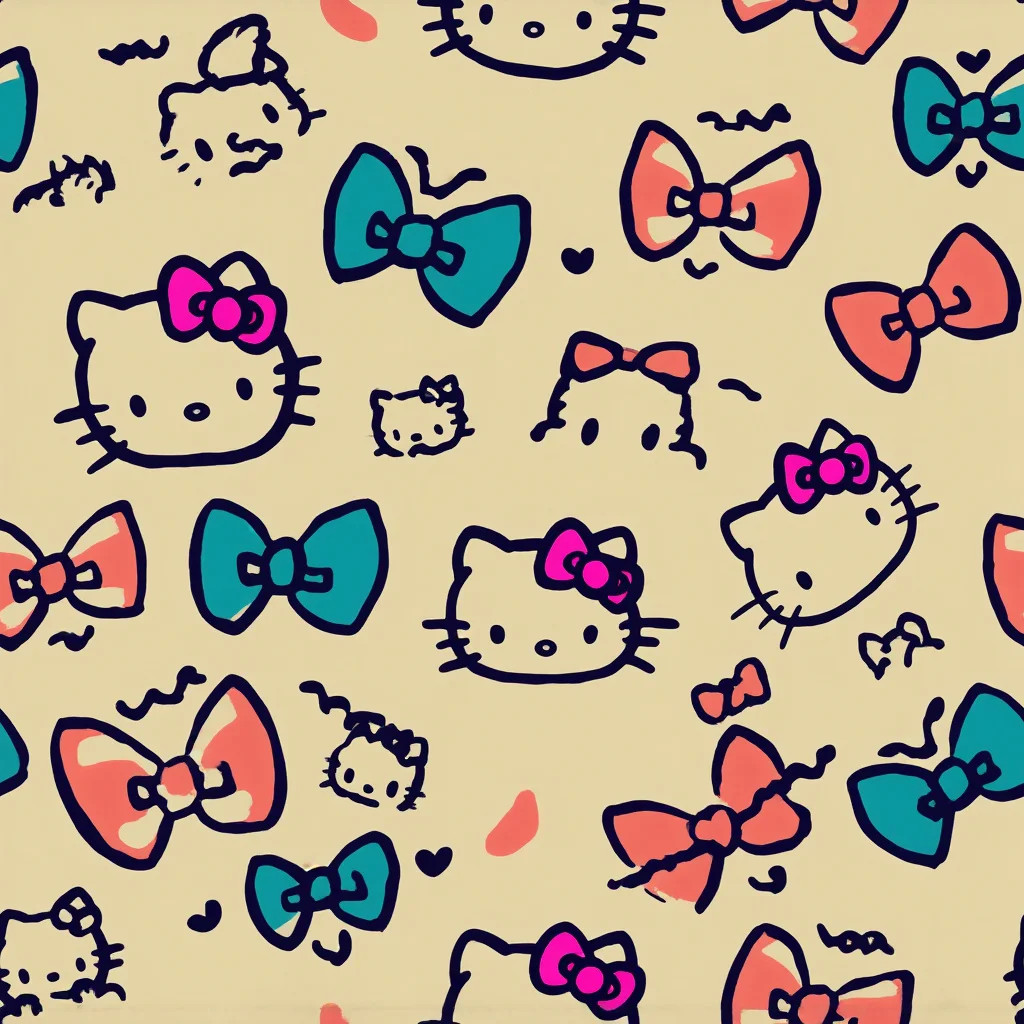 The Bow Kitty Parade pattern