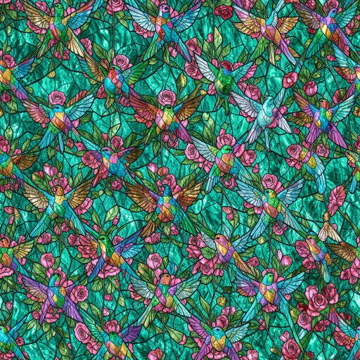 The Emerald Aviary pattern