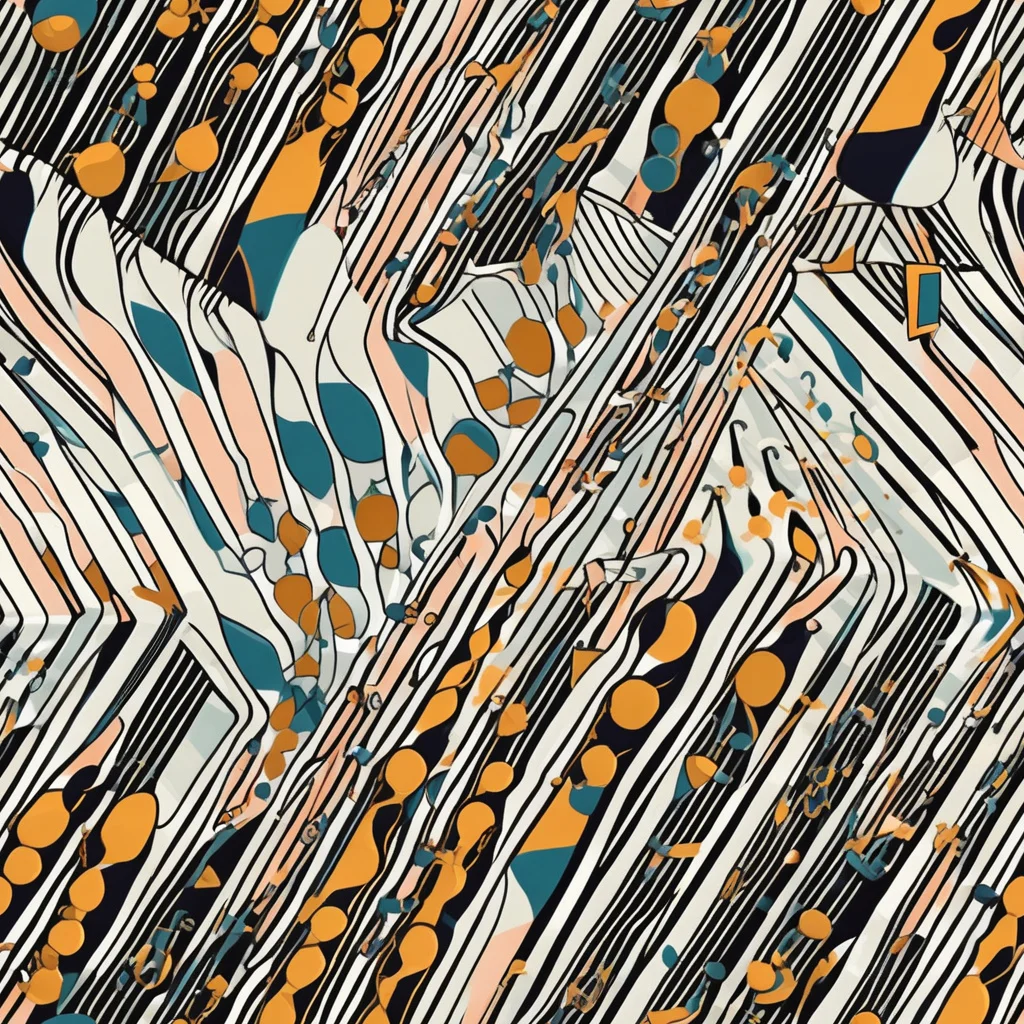 The Art Deco Current pattern