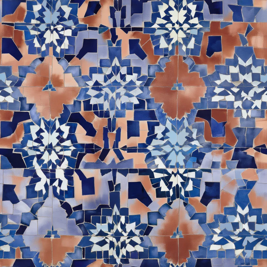 The Blue Hour Tile pattern