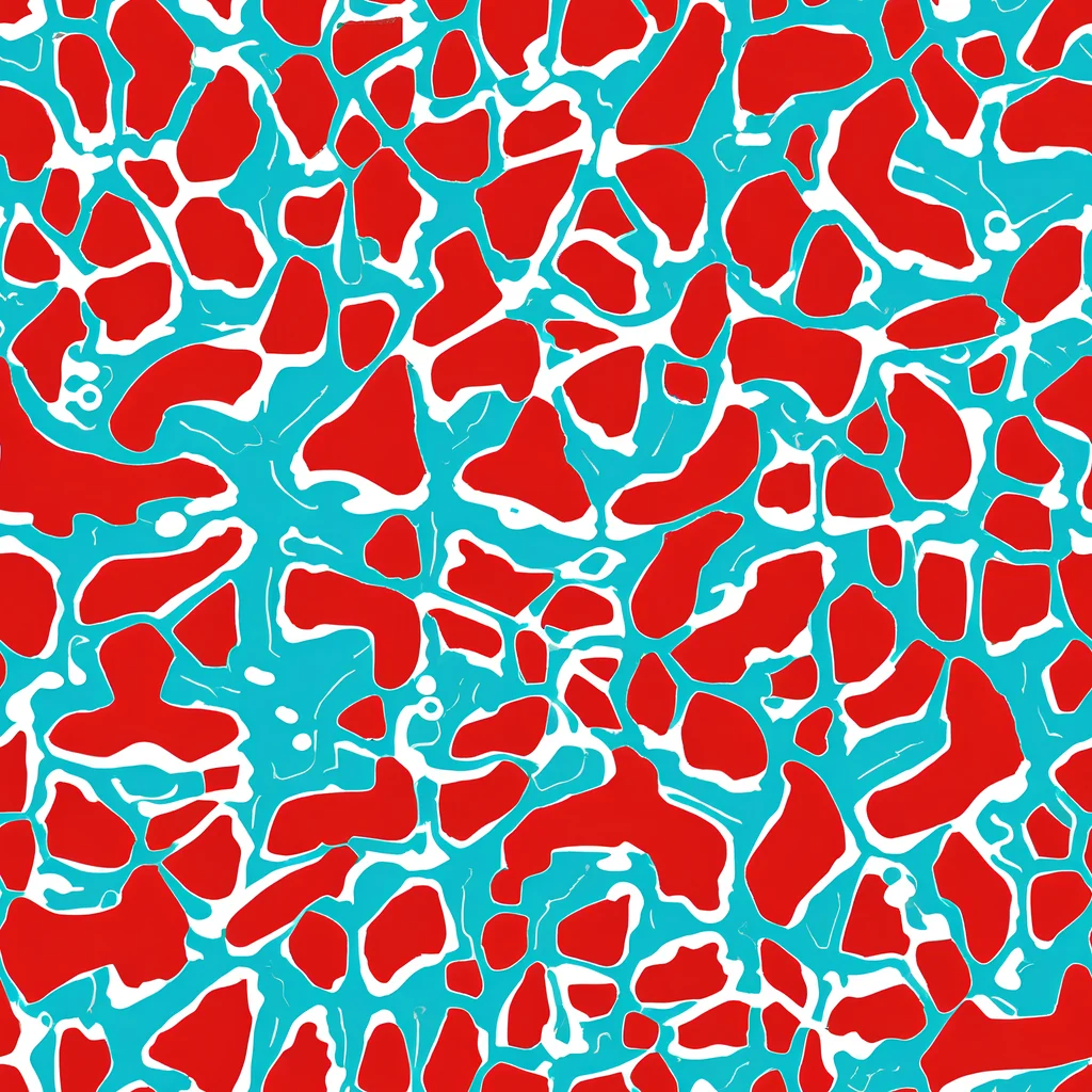 The Turquoise Rapture pattern