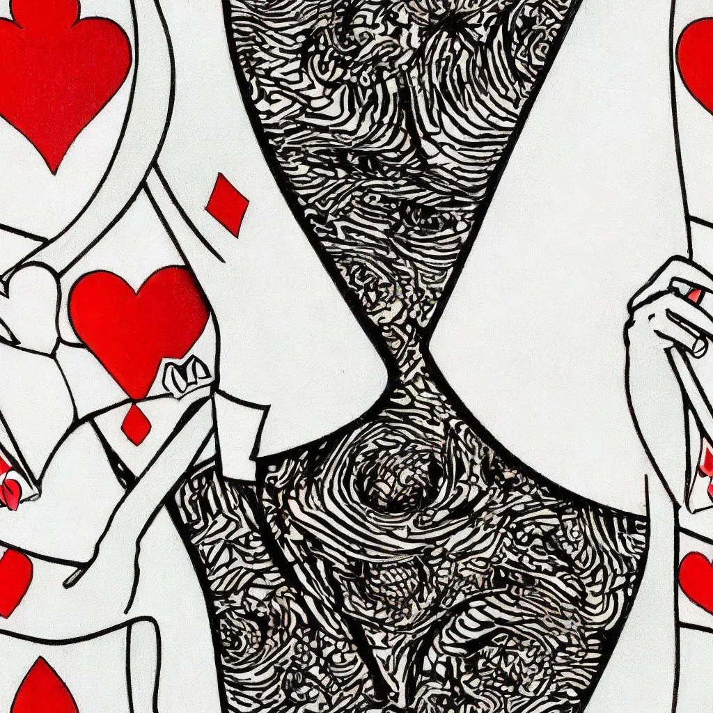 The Heartbreak Hourglass pattern