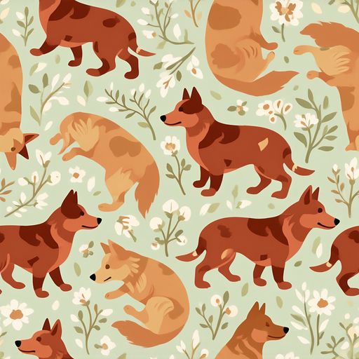 The Vulpine Garden pattern