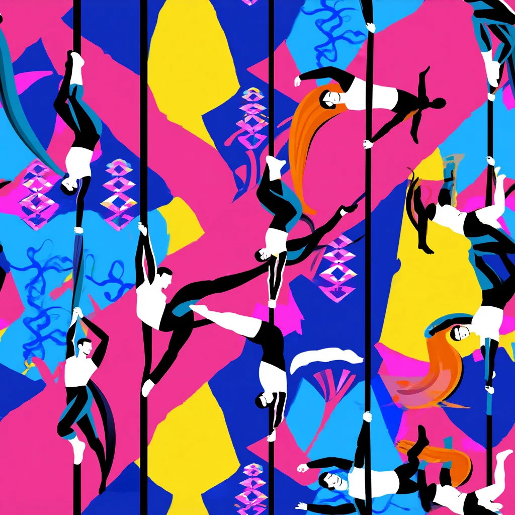 The Neon Aerial pattern