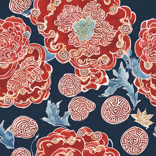 The Crimson Labyrinth pattern
