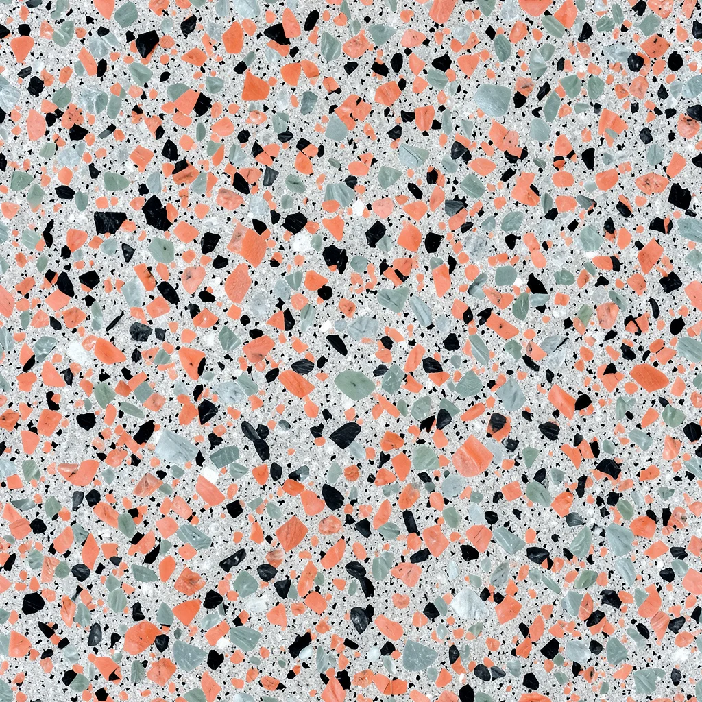 The Coral Terrazzo pattern