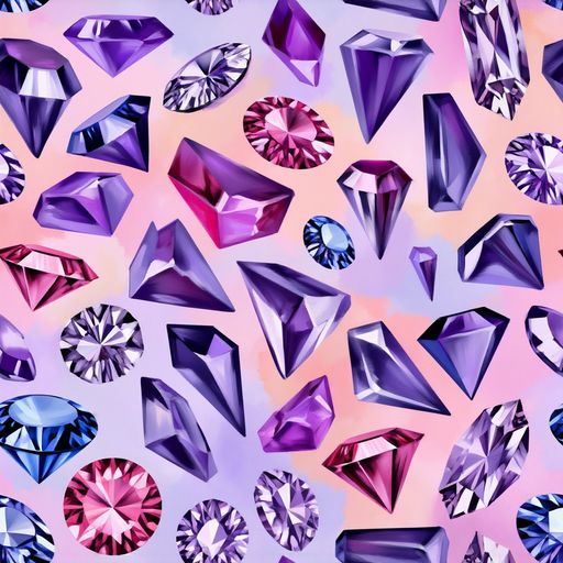 The Violet Facets pattern