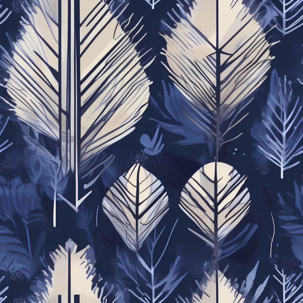 The Moonlit Leaves pattern