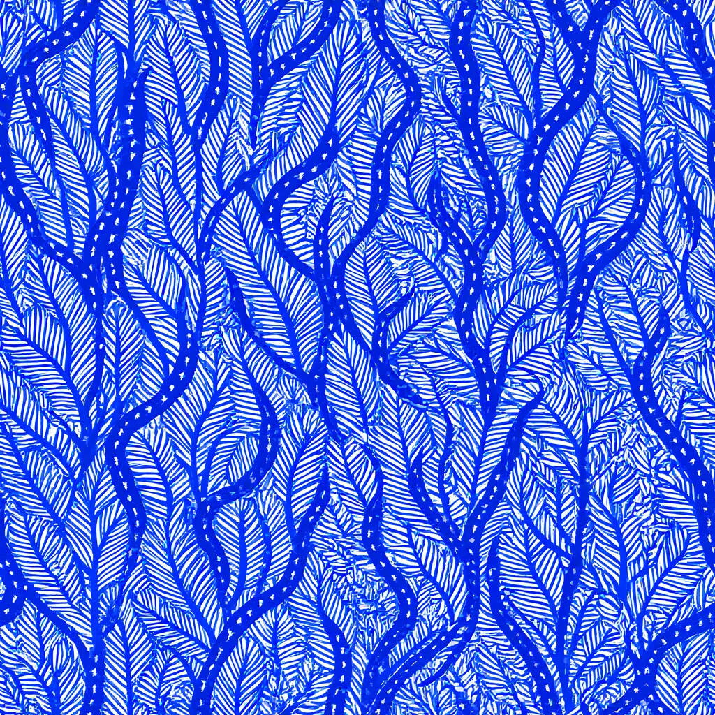 The Bluevine Reverie pattern