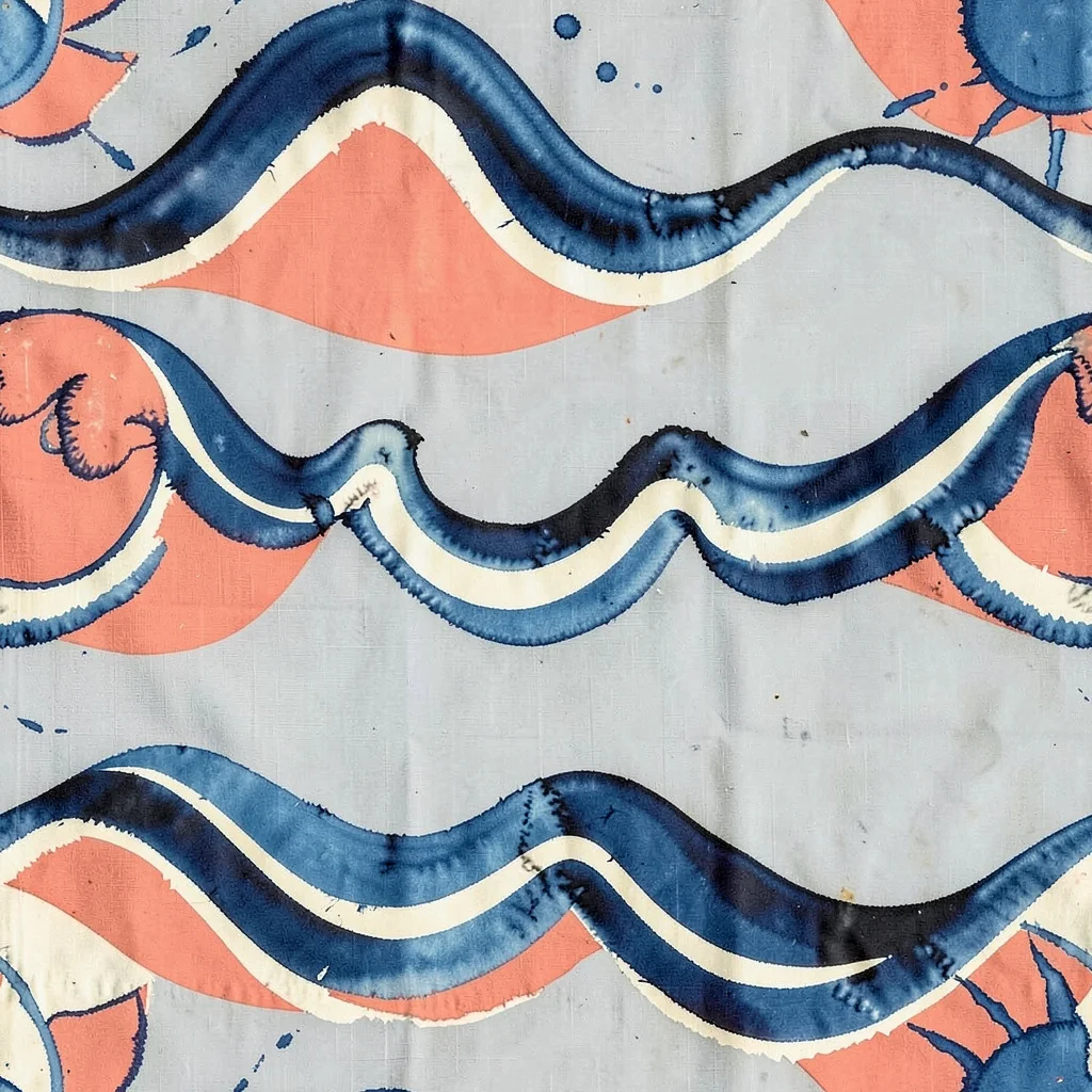 The Seaside Ribbon pattern
