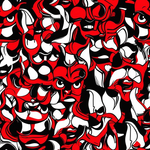 The Devil's Doodle pattern